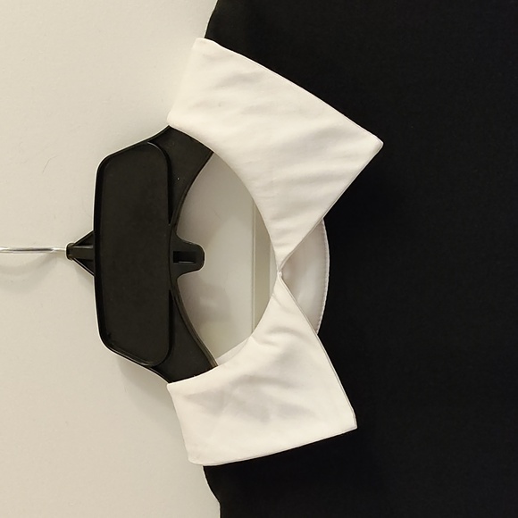 Black & White sweater Dress just add pearls and a red shoe and you'll be styling - Picture 5 of 10